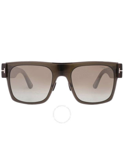 Edwin Brown Gradient Browline Mens Sunglasses - TOM FORD - BALAAN 2