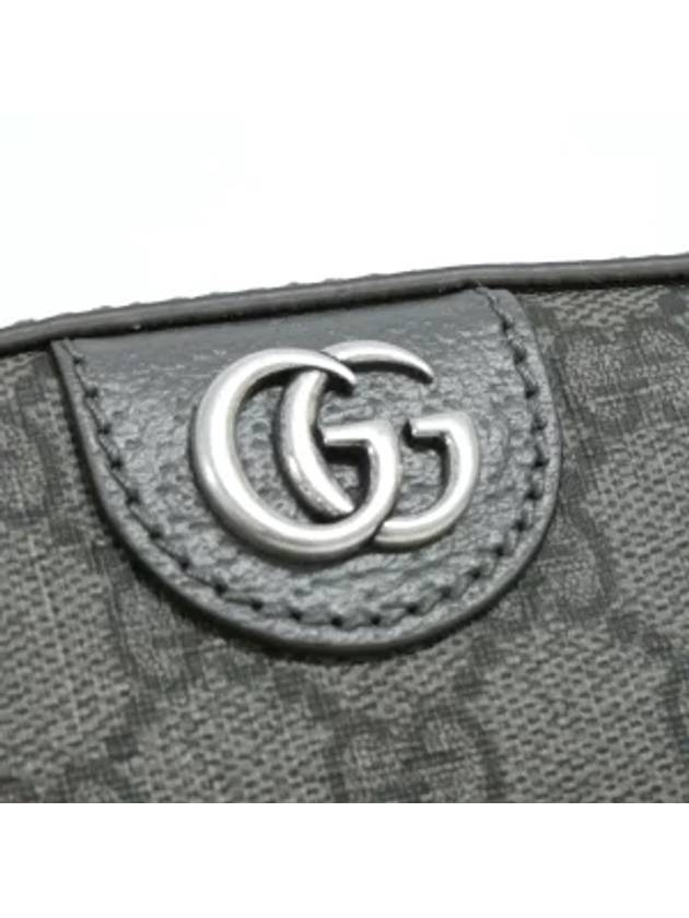 GG Supreme Ophidia medium messenger bag gray black 767190 UULHK - GUCCI - BALAAN 4