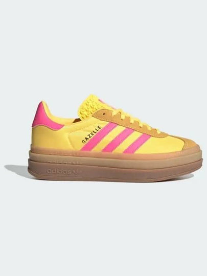 Gazelle Bold Low Top Sneakers Pink Yellow - ADIDAS - BALAAN 2