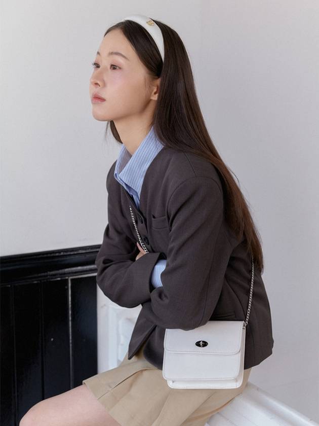 ANC CLASSIC CRINKLE SQUARE BAG_IVORY - ANOETIC - BALAAN 4