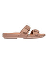 Gracie Buckle Two Bar Slippers Beige - FITFLOP - BALAAN 1