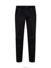 Skater Slim Cut Jeans Black - DSQUARED2 - BALAAN 4