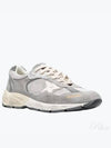 Dad-Star Low Top Sneakers Grey Silver White - GOLDEN GOOSE - BALAAN 2