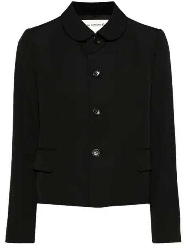 Wool Jacket Black - COMME DES GARCONS - BALAAN 2