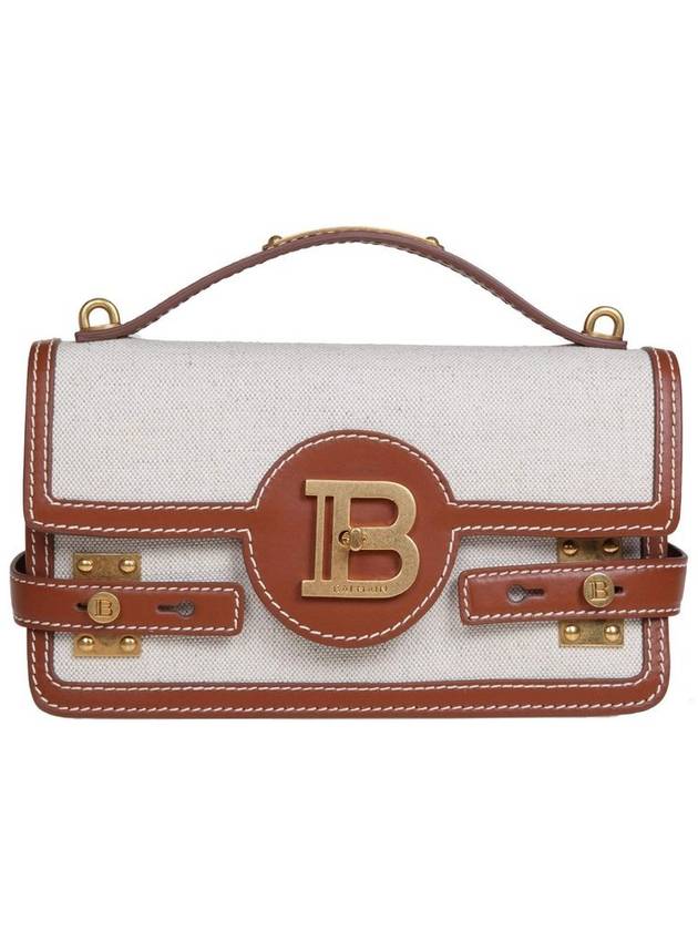 Balmain Handbag In Canvas And Leather - BALMAIN - BALAAN 1