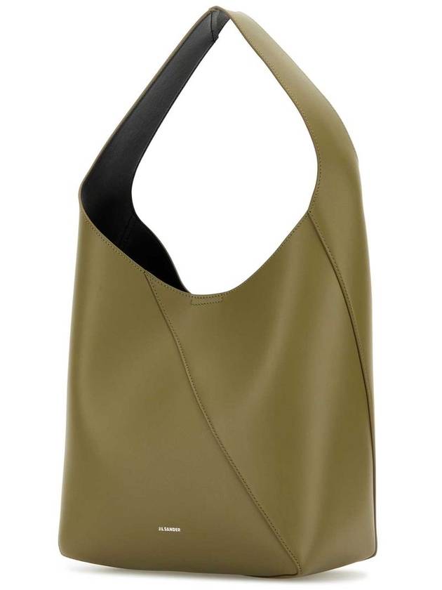 Vertigo Medium Hobo Tote Bag Khaki - JIL SANDER - BALAAN 3