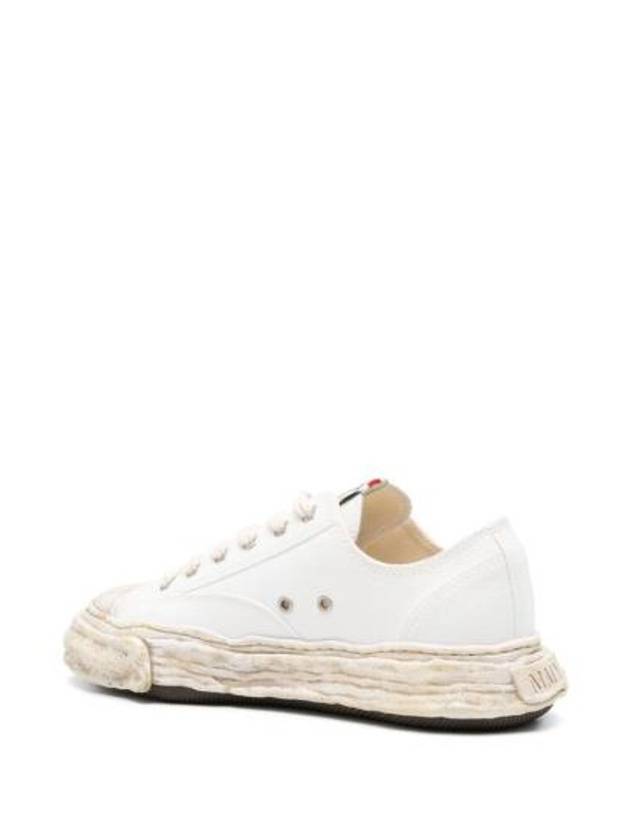 Peterson 23 OG Dyed Low Top Sneakers White - MAISON MIHARA YASUHIRO - BALAAN 5