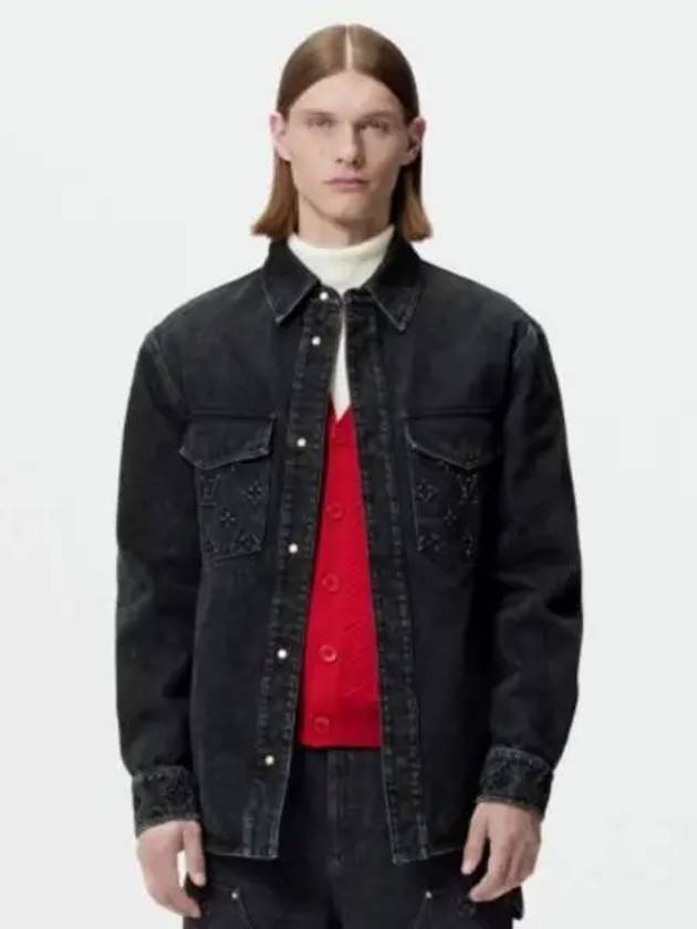 Denim overshirt 1AFAX1 - LOUIS VUITTON - BALAAN 1