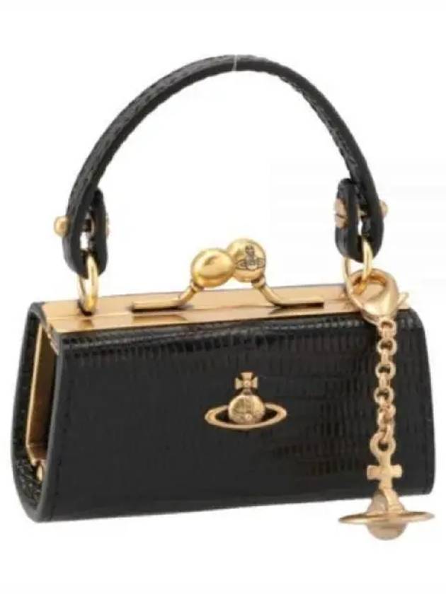 Lizard Doll Mini Bag Black - VIVIENNE WESTWOOD - BALAAN 2