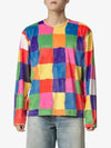 Classic color block pattern long sleeve t shirt multicolor MRTWMJER035JER0197832 - SUNNEI - BALAAN 2