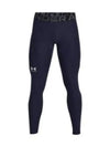 Men's Heat Gear Leggings Midnight Navy - UNDER ARMOUR - BALAAN 2