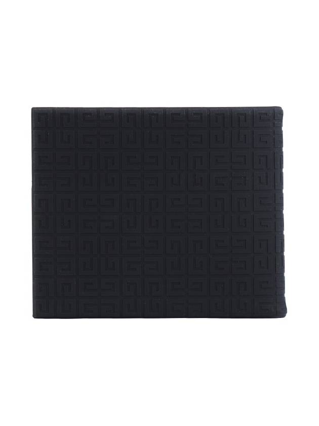 Logo Silicone Half Wallet Black - GIVENCHY - BALAAN 3