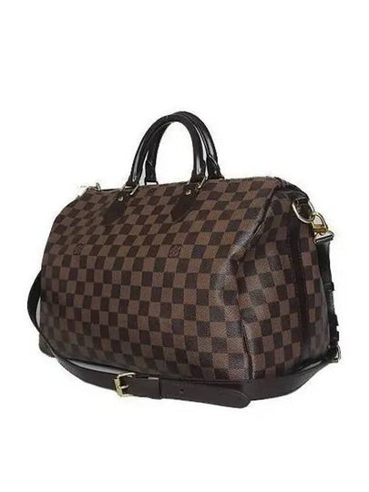 N41366 Damier Canvas Bandoulier Speedy 35 Tote Bag Shoulder Strap - LOUIS VUITTON - BALAAN 2