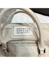 5AC Classique Micro Tote Bag Light Grey - MAISON MARGIELA - BALAAN 7