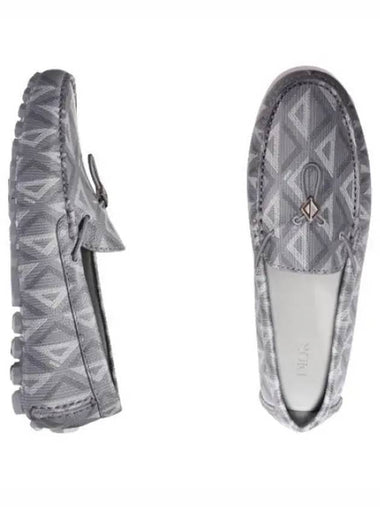 Motif grained leather loafers - DIOR - BALAAN 1