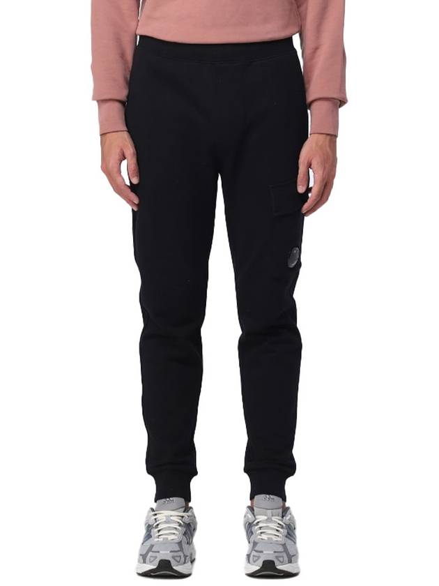 Lens Wappen Cargo Jogger Track Pants Black - CP COMPANY - BALAAN 3