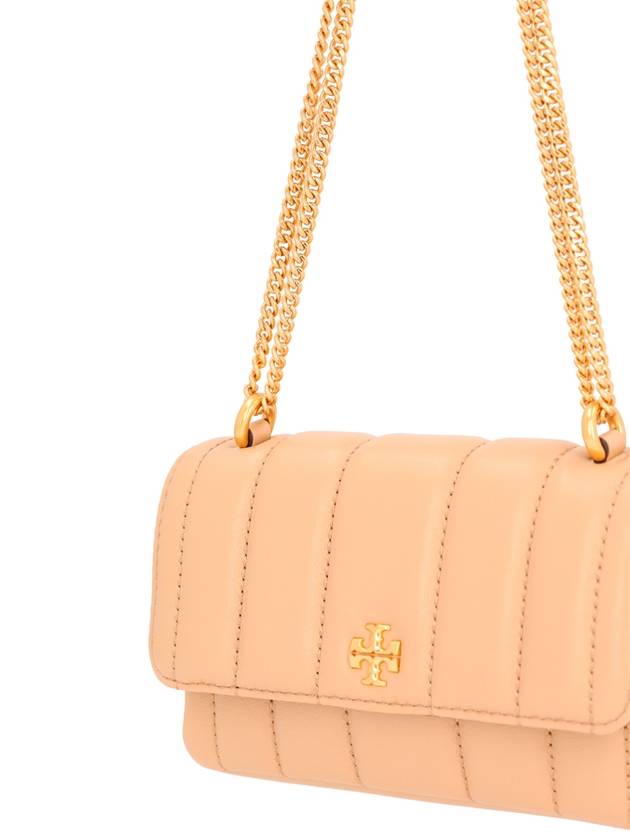 Kira Flap Mini Shoulder Bag Beige - TORY BURCH - BALAAN 4