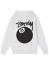 8 ball hood ash - STUSSY - BALAAN 1