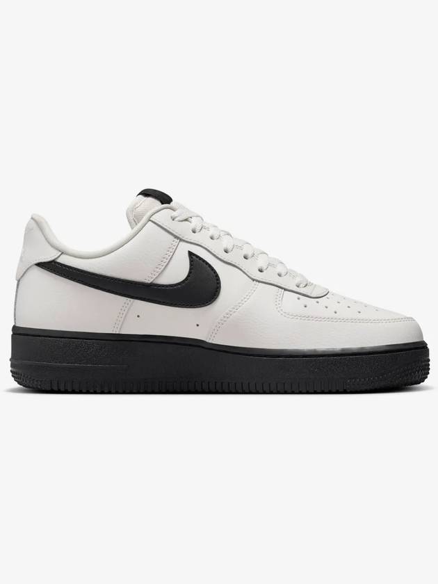 Air Force 1'07 Low Top Sneakers Grey Black - NIKE - BALAAN 4