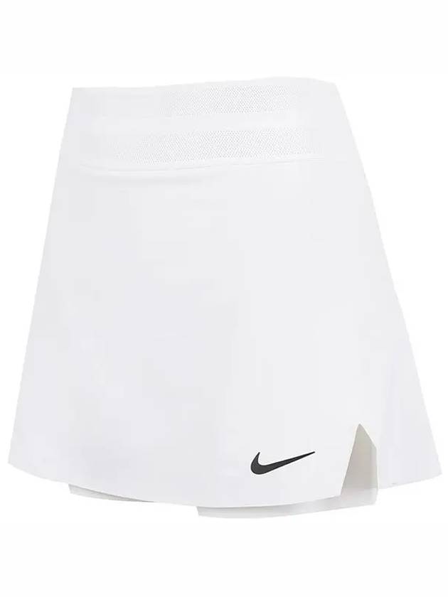 W Tennis Skirt Court Slam DRI FIT FD5654 100 - NIKE - BALAAN 2