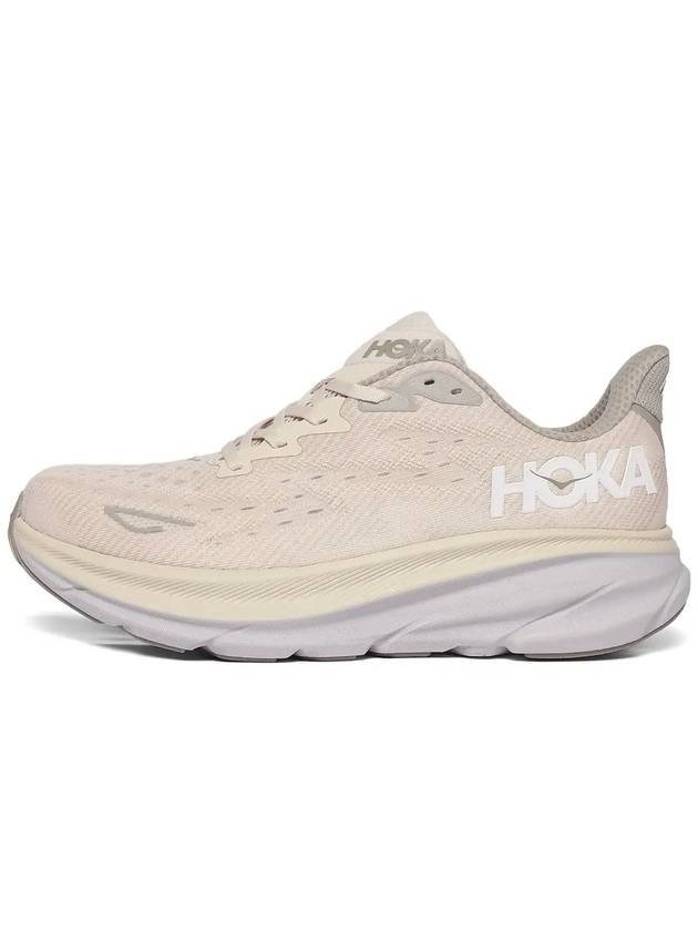 Hoka Men s Running Shoes Clifton 9 Oat Milk 1127895 OKB - HOKA ONE ONE - BALAAN 4