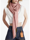 Monogram Classic Scarf Pink - LOUIS VUITTON - BALAAN 2