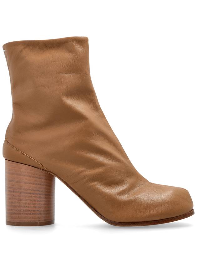 Tabi Ankle Leather Middle Boots Brown - MAISON MARGIELA - BALAAN 2