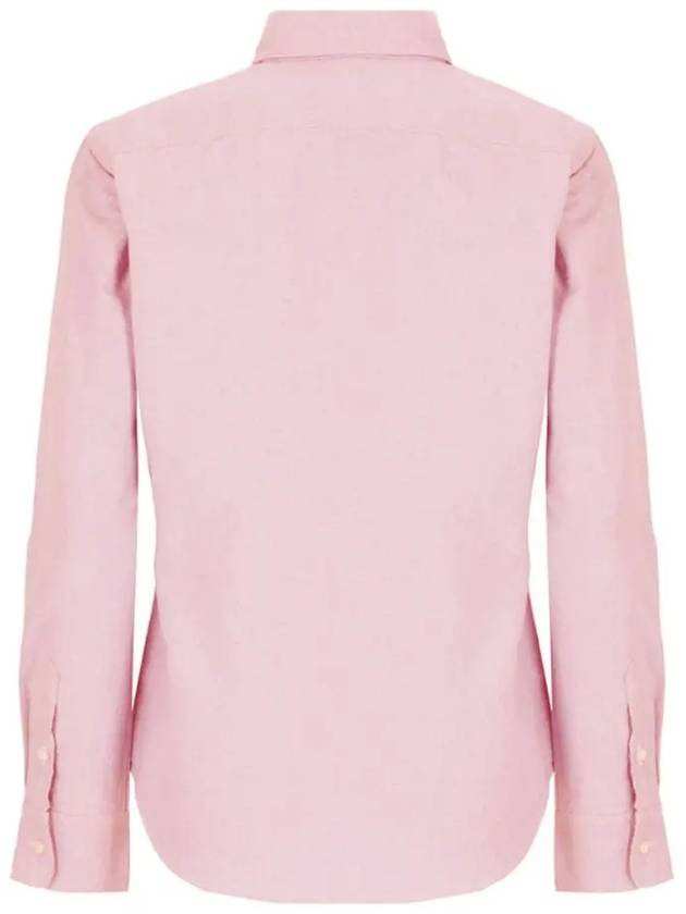 Pony Classic Fit Long Sleeve Shirt Pink - POLO RALPH LAUREN - BALAAN 4