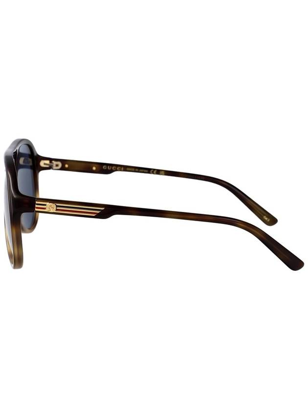 Aviator TORTOISESHELLACETATE Sunglasses B0070725589 - GUCCI - BALAAN 4