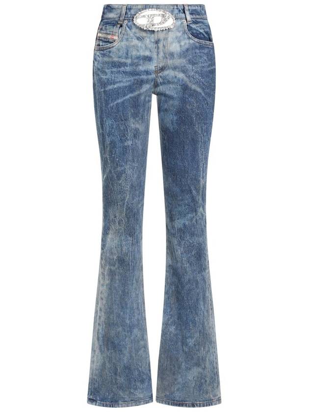 Denim Straight Pants A14555 0PGAL 01 DENIM - DIESEL - BALAAN 2