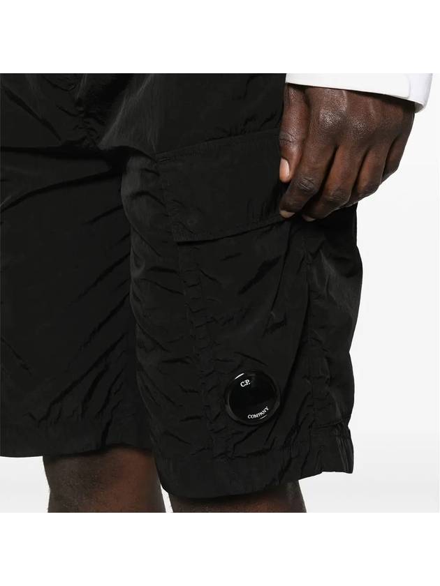 Chrome R Bermuda Shorts Black - CP COMPANY - BALAAN 6