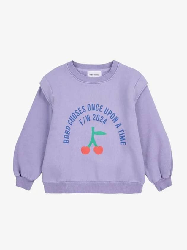 Kids Sweatshirt Bobo Circle B224AC055 brushed - BOBO CHOSES - BALAAN 2