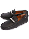 Men PEARCE Leather Driving Shoes Black - BALLY - BALAAN 2