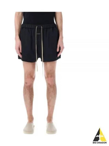 FGE40017WNY 001 Logo Patch Shorts - FEAR OF GOD - BALAAN 1