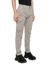 Stretch Sateen Ergonomic Lens Cargo Straight Pants Beige - CP COMPANY - BALAAN 4