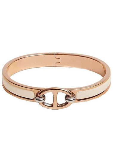 Mini Clic Chaine D'Ancre Bracelet Rose Gold - HERMES - BALAAN 1