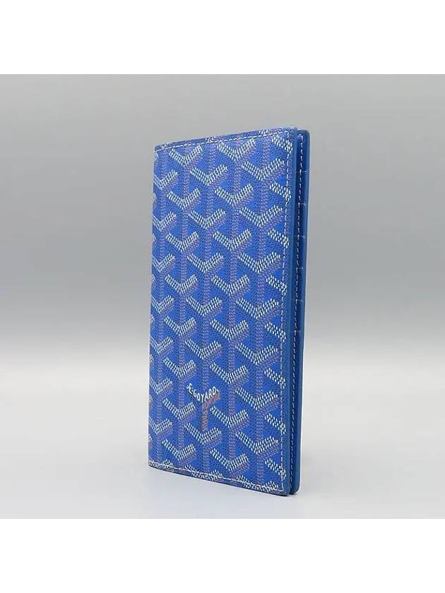 sky blue long wallet - GOYARD - BALAAN 3