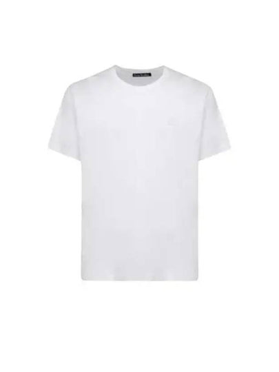 Studios Men's Nash Face Crewneck Short Sleeve T-Shirt White - ACNE STUDIOS - BALAAN 2