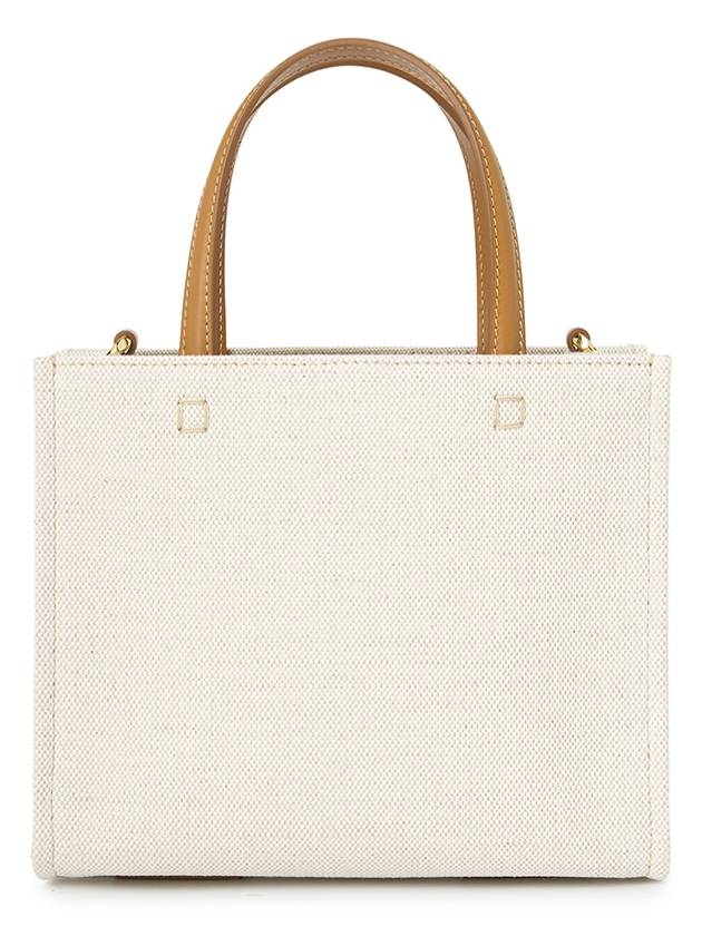 Mini G-Tote Shopping Bag Beige - GIVENCHY - BALAAN 4