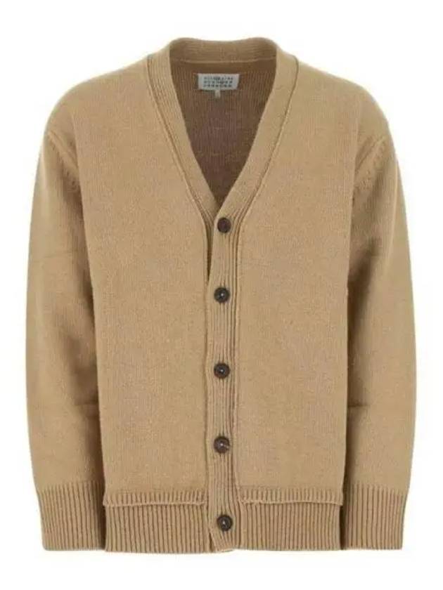 Elbow Patch Cardigan Beige - MAISON MARGIELA - BALAAN 2