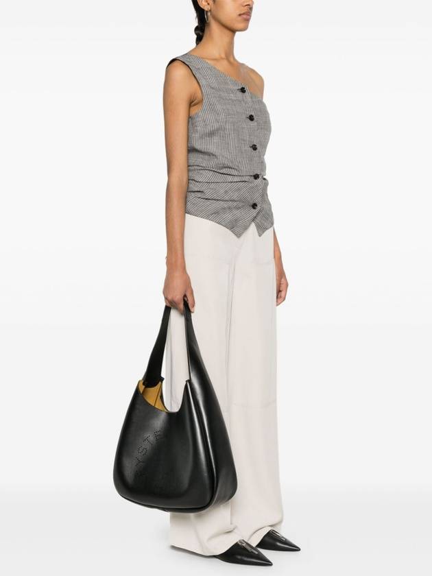 logo-perforated faux-leather tote bag - STELLA MCCARTNEY - BALAAN 2