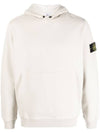 Compass Logo Patch Hoodie Ice - STONE ISLAND - BALAAN 2