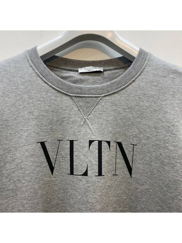 VLTN Sweatshirt Grey - VALENTINO - BALAAN 4