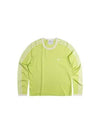 WALES BONNER KNIT LONG SLEEVE TEE IZ1892 Semi Frozen Yellow Chalk White - ADIDAS - BALAAN 1