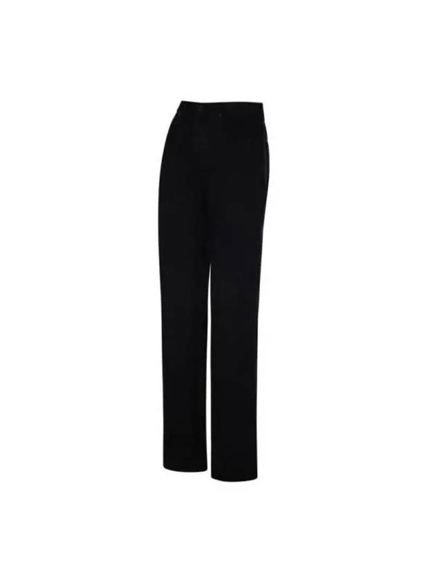 Denim Straight Pants 771399Y16PF1290 P24 PLAIN CARBON BLACK - SAINT LAURENT - BALAAN 3