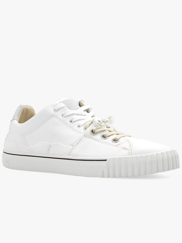 New Evolution Leather Low Top Sneakers White - MAISON MARGIELA - BALAAN 5