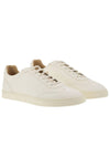 Deerskin Trainers Latex Sole Low Top Sneakers White - BRUNELLO CUCINELLI - BALAAN 2