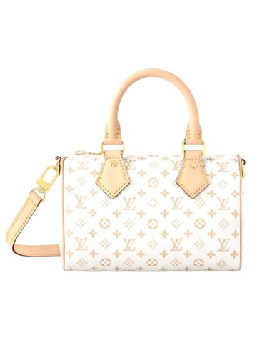 Speedy Bandouliere 20 Tote Bag Mastic Cream - LOUIS VUITTON - BALAAN 1