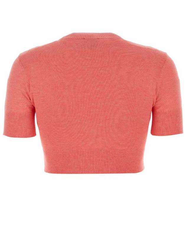 24SS Patou Sweater KN1548067 455P Pink - PATOU - BALAAN 3