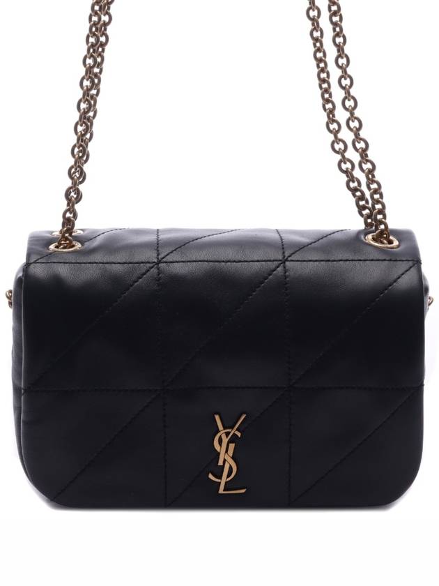 Jamie 4.3 Small Lambskin Shoulder Bag Black - SAINT LAURENT - BALAAN 3